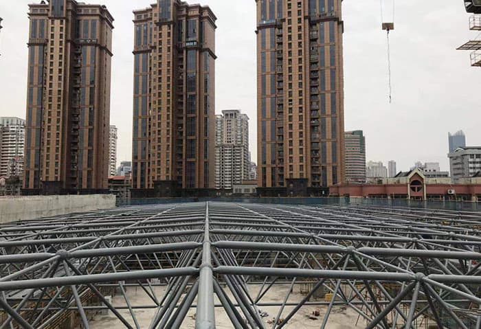 焦作螺栓球网架结构